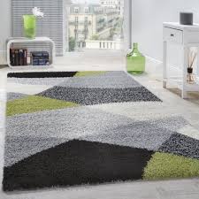 Ultime élément d'une décoration chaleureuse et raffinée dans votre salon alinea, la marque lifestyle et déco aux accents méditerranéens. Tapis Shaggy Longues Meches Hautes Motifs Gris Noir Blanc Vert 240x320 Cm Cdiscount Maison