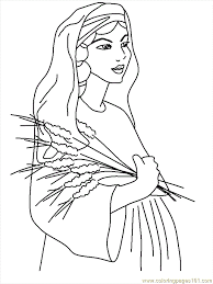 Dogs love to chew on bones, run and fetch balls, and find more time to play! Nw Ruth Coloring Page For Kids Free Religions Printable Coloring Pages Online For Kids Coloringpages101 Com Coloring Pages For Kids