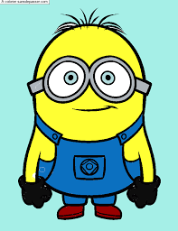 Ce qui me plait chez toi cest ton petit bidon tes petites poignees damour je trouve ca trop mignon meme si les autres dans la rue te trouvent un peu trop gras. Dessin Colorie Minion Mignon Par Un Invite Sans Depasser