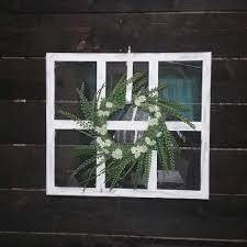 Dollar Tree Diy Farmhouse Window Frame And Wreath Diy Dollar Tree Decor Picture Frame Crafts Dollar Tree Frames