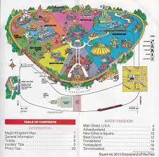 Disneyland Map 1984 Disneyland Map Disneyland Disneyland Photos