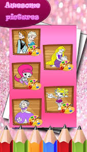 Los mejores juegos de colorear gratis est�n en juegos 10.com. Dibujos Para Colorear Para Lol Princesas Y Munecas For Android Apk Download