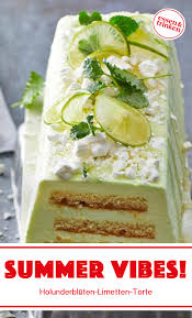 Holunderbluten Limetten Torte Rezept Essen Und Trinken Torten Leckere Torten