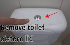 How To Open A Dual Flush Toilet Cistern - YouTube