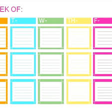 weekly checklist template word – francistan template