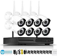 The wireless security outdoor camera can use wired outdoor or wireless technology to monitor and record the activity outside your outdoor an analog wireless outdoor security camera is a popular choice among homeowners. China 8 Cameras Wireless Mobile Surveillance Security System Kit China Wireless Surveillance System Wireless Security System