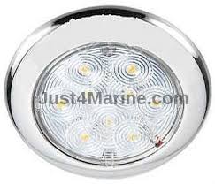 12v/24v flush fit slim red led marker light ideal for truck & van bars price: Led Light 12v Flush Mount Stainless Steel