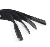 [Hot Item] Wholesale Polyester Flat 10mm Hoodies Drawstrings Silicone  Dipped End Hoodie Laces Drawcord
