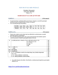 Gioca con i numeri gameshow testi. Clasa A V A Test Initial La Matematica Cu Rezolvare Programa In Anul Scolar 2020 2021 Jitaruionelblog Pregatire Bac Si Evaluarea Nationala 2021 La Matematica Si Alte Materii Materiale Lectii Formule Exercitii Rezolvate