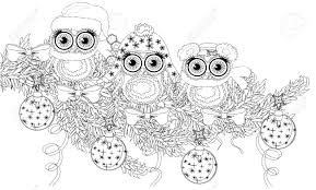 If you interested, please inbox me. Coloring Book Page Of Owl And Christmas Tree For Adult And Old Children Zentangle Style Royalty Free Cliparts Vectors And Stock Illustration Image 101963800