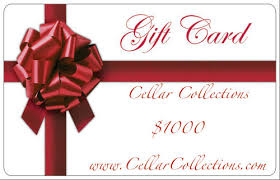A total of $1000 is the max amount of any number of ebay gift cards for a single purchase. 1000 Gift Card To Cellar Collections Cellar Collections
