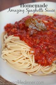 Amazing Spaghetti Sauce On Myrecipemagic Com Fantastic Spaghetti Sauce Homemade Spaghetti Homemade Spaghetti Sauce Spaghetti Sauce Recipe