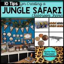 Safari themed room reveal and a freebie! Jungle Safari Themed Classroom Ideas Printable Classroom Decorations Laptrinhx