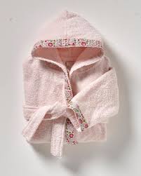 Peignoir pilou pilou 14 ans mais correspond à une taille s neuf. Peignoir Enfant Eponge Et Tissu Liberty Rose Liberty D Anjo Maison Vetement Et Deco Cyrillus