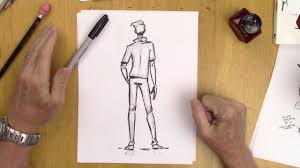 Maybe you would like to learn more about one of these? How To Draw A Man In A Back View Step By Step Youtube