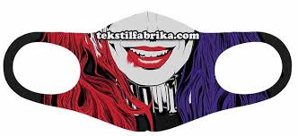 Desenli Maske Kumas Maskeler Renkler