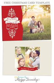 Free Christmas Card Template Free Layered Psd And Tif Files For Creating Your Holiday And Christmas Cards From Desi Tarjeta Navidena Christmas Photo Tarjetas