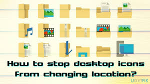 Ready for apps, web or social. How To Stop Desktop Icons From Changing Location After System Reboot On Windows 10