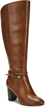 Alfani Step N Flex Giliann Wide Calf Dress Boots Created For Macy S Women S Shoes With Images Boots Macys Womens Shoes Dress With Boots
