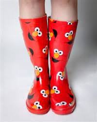 Elmo Rubber Boots Cute Regenlaarzen Schoeisel Schoenen