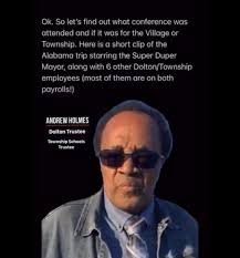 Concern about Trina Downs' behavior in Dolton