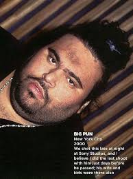 Once, he kidnapped DJ Whoo Kid during the filming of Noreaga's "Banned From  TV" video. Apparently, Pun felt disrespected and decided to confront Whoo  Kid, taking him