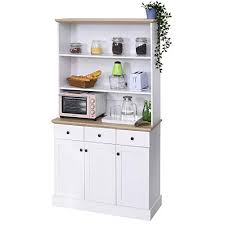 Its shelves are divided into two sections interior white kitchen buffet with double glass door hutch beautiful and elegant white wooden buffet cabinet with glass doors and several drawers. Corner Sideboards And Buffet Table Furniture