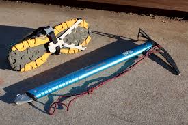 crampons on the Pfiffner Traverse ...