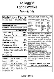 Calories in eggo blueberry waffles (2 waffles) serving size: Kellogg S Eggo Waffles Frozen Homestyle 10ct Reviews 2021
