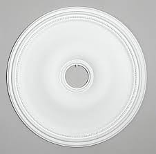 The medallion will prove to be an exquisite decorative accent for your living or the dining room. Contemporary Pearl 24 Ceiling Medallion I Elite Trimworks