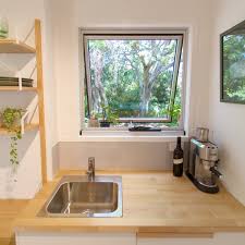 We love the balance of three windows in series as well as the matching gold sconce, faucet and hardware. Best 6 Modern Windows Single Hung Window Type Design Photos And Ideas Dwell