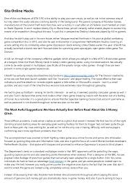 Run you game and the mod menu hack will be. 5 Important Elements For Money Cheat Gta 5