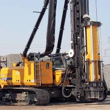 Banut Piling Rig With Fixed Leader