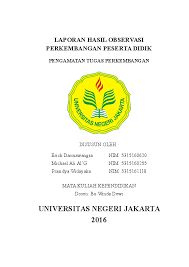 Check spelling or type a new query. Contoh Laporan Hasil Observasi Perkembangan Anak Sd Jawabanku Id