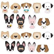Dog Puppy Animal 3 Svg Png Eps Vector Instant Download Printable Cliparts Clip Arts Digital File Scrapbooking Kit French Bulldog Art Dogs And Puppies Dogs
