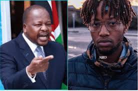 Cs mutahi kagwe on the education sector. My Son Is A Very Good Rapper Cs Mutahi Kagwe Talks About His Son Kahu H Citizentv Co Ke