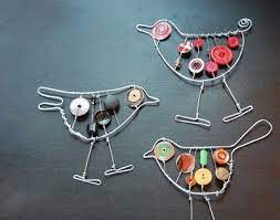 Basteln mit knöpfen ist etwas ganz tolles, wenn sie ihre wohnung oder haben sie sich gedanken gemacht, basteln mit knöpfen als ihr diy projekt zu hause zu unternehmen? Getting Ready For Gift Shows Wire Crafts Bird Sculpture Wire Art
