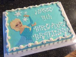 Birthday Sheet Cake Ideas Elsa Sheet Cake Birthday Sheet Cakes Frozen Birthday Cake 3rd Birthday Cakes
