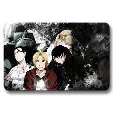 Ginmaku Hetalia Axis Powers Paint It White Shiroku Nure Charmhome Comfort Door Mat Home Kitchen Decor Rug Fullmetal Alchemist Brotherhood Non Slip Doormats