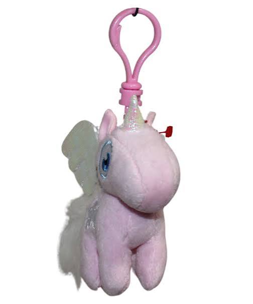 Angel (key-clip) — Ty Beanie Baby unicorn