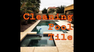 That is why you need to clean them and do it right without cracking the tiles of your pool. How To Clean Swimming Pool Tile Youtube