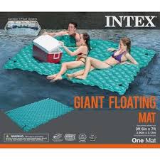 Intex Giant 9 5 Inflatable Floating Water Swimming Pool Lake Mat Platform Pad Inflatable Pool Floating In Water Inflatable Swimming Pool