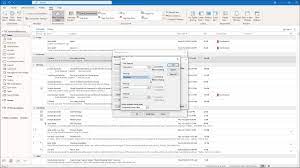 Changing The Inbox View In Outlook - Instructions And Video Lessons