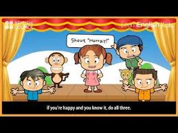 If You Re Happy And You Know It Nursery Rhymes Kids Songs Learnenglish Kids British Council Kids Songs Nursery Rhymes Bingo Dog Song