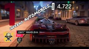 Asphalt 9 legends baza de date meniu. Mp2 Inferno Automobili Youtube