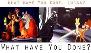 Our Opinion Of George Lucas Selling Star Wars To Disney Lucas Original Art What Have You Done