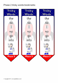 Phase 2 phonics tricky words explained | sight reading this is a short video to revise the phase two tricky words, as taught. Phase 2 Tricky Words On Bookmarks Sb5807 Sparklebox