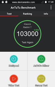 Antutu Xiaomi Redmi 7 Test Result