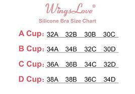 Wingslove Reusable Strapless Self Adhesive Silicone Invisible Push Up Bra Sexy Nubra