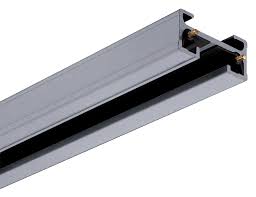 Juno Trac Master T 8ft Sl 120v Eight Foot Long Silver Track Lighting Section Track And Track Head Components And Accessories For The Juno Trac Lites And Trac Master Track Lighting System At Green